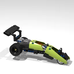Futuristic Pull-Back Car (42103 C-Model)