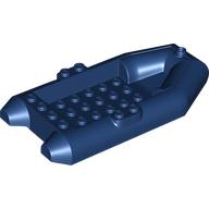 Lego Boat / Rubber Raft / Dinghy 6 x 12 / Dark Blue