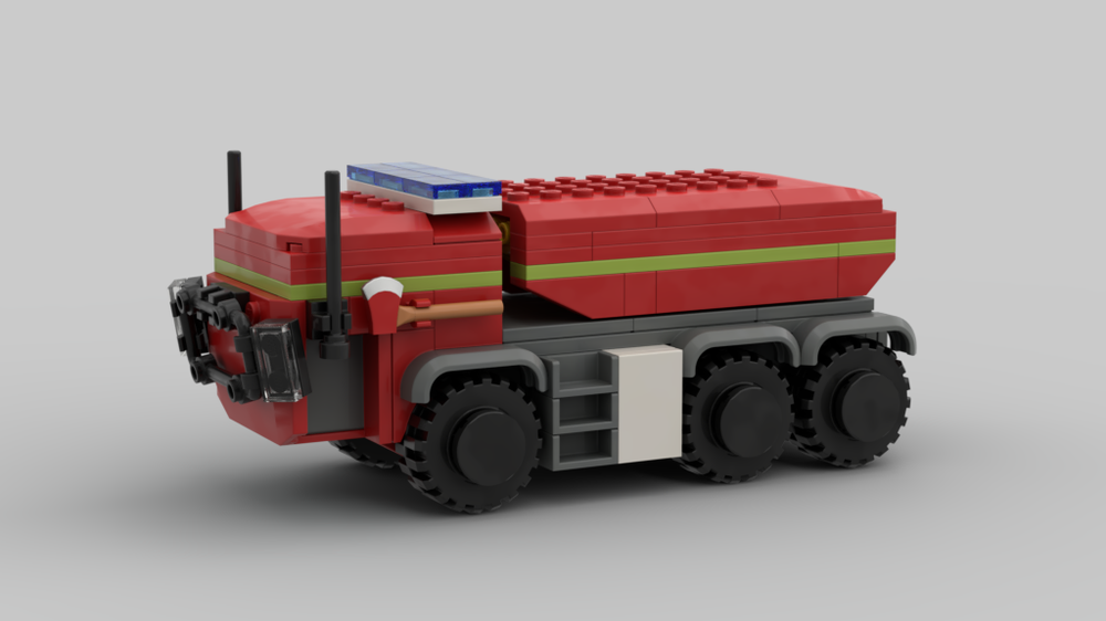 Lego Futuristic Autonomous Firetruck