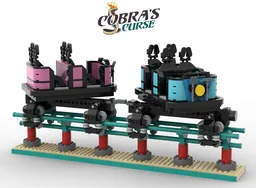 ROLLERCOASTER - COBRA CURSE - Busch Gardens Tampa Bay