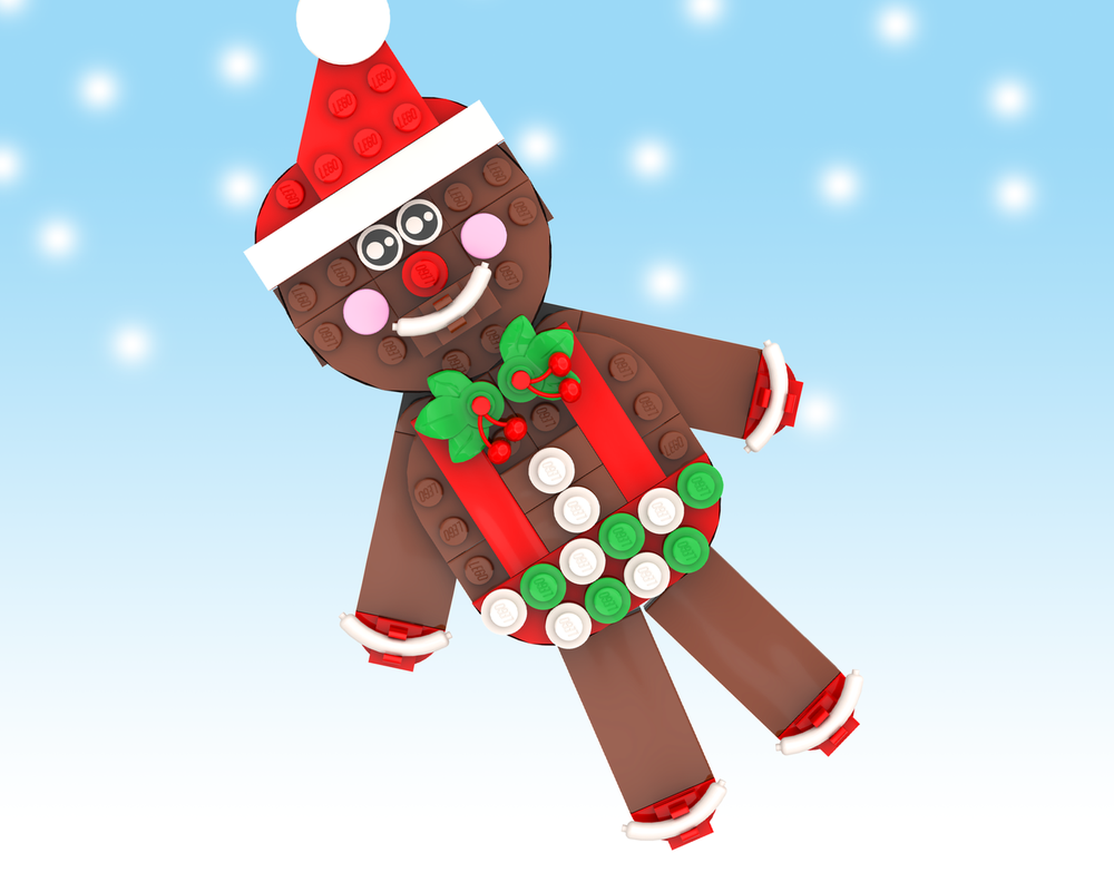 Lego Gingerbread Man