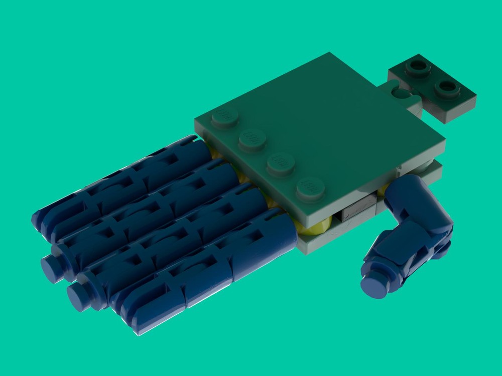 Lego hand from old figure arms movable almost realistic way