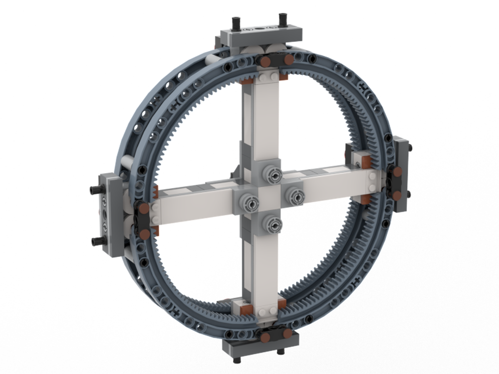 Lego Modular Space Station 60433 Truss Modification