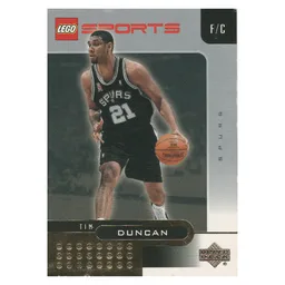 Trading Card, NBA: Tim Duncan, San Antonio Spurs #21 (Gold Leaf) / [No Color/Any Color]
