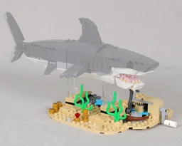Swimming Fierce Shark Base