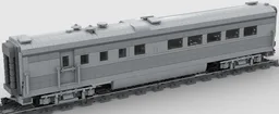 7 wide Santa Fe diner coach