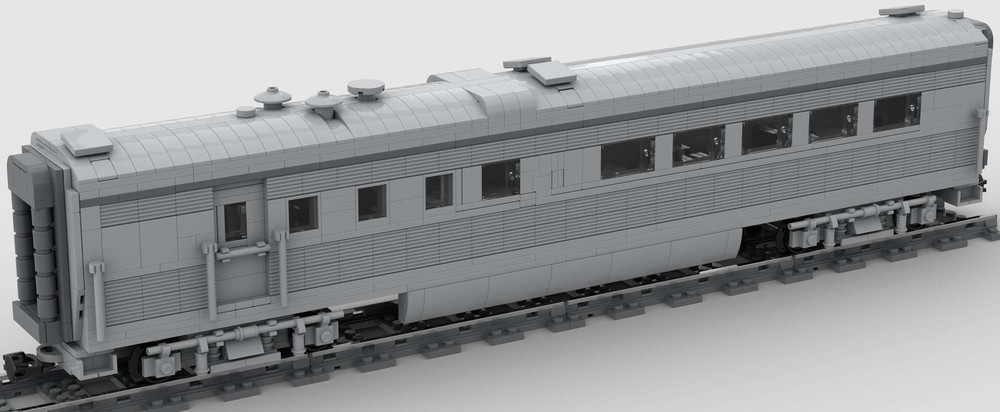 Lego 7 wide Santa Fe diner coach