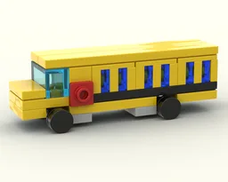 Microscale School Bus