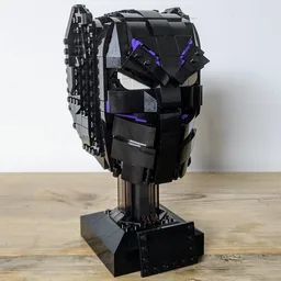 Lego Black Panther Helmet Moc