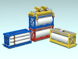 Tank Container 20 ft - 16 stud