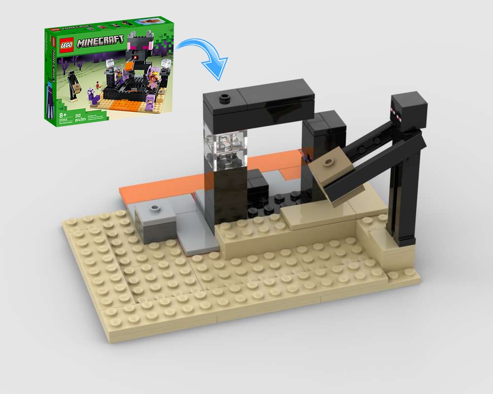 Lego Destroyed Portal 21242 Alternative