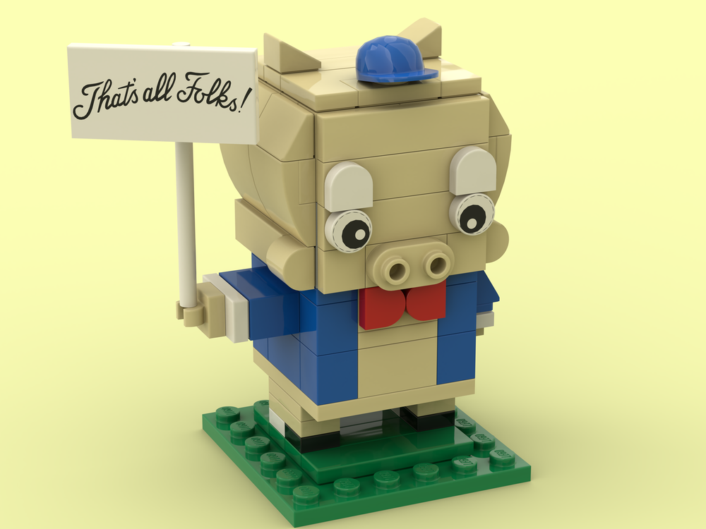 Lego Porky Pig (Looney Tunes)