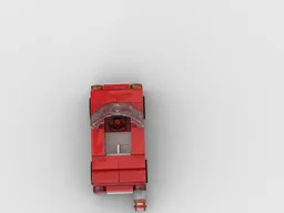 Small red car