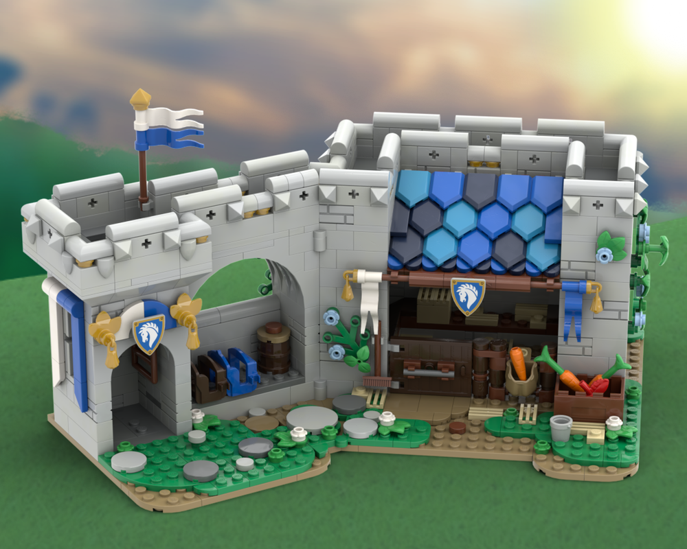Lego Horse Knight Stable