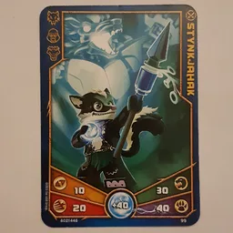Trading Card, Legends of Chima Deck #1: 99 [Stynkjahak] / [No Color/Any Color]