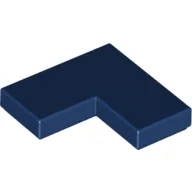 Tile 2 x 2 Corner / Dark Blue