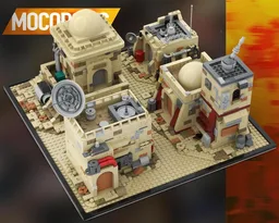 LEGO MOC SW Tatooine Mos Eiseley (Part B)