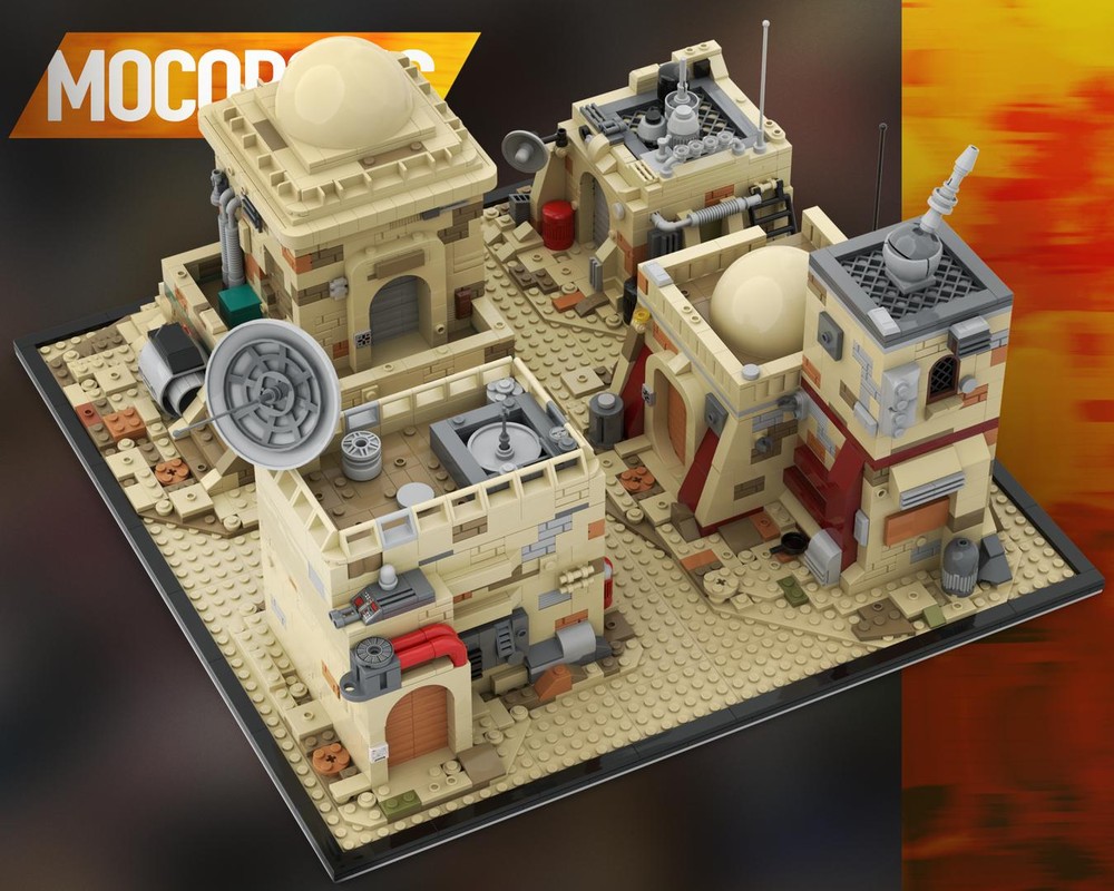 LEGO MOC SW Tatooine Mos Eiseley (Part B)