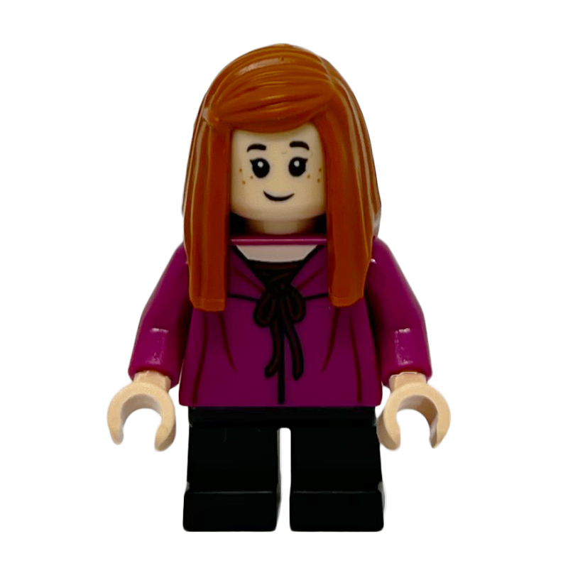 Lego Ginny Weasley, Magenta Torso, Short Legs