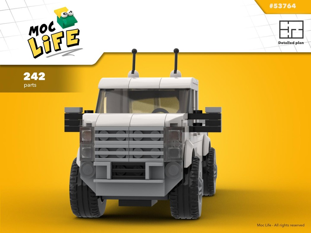 Lego Nissan Titan XD quad cab long bed