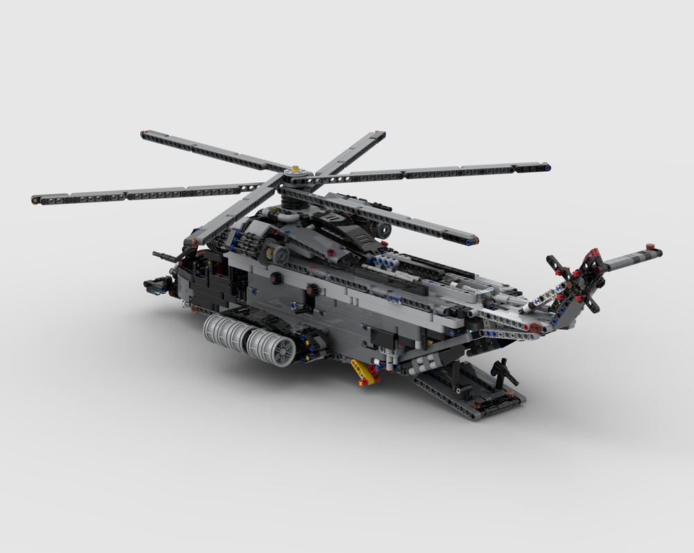 Lego 42098 Sikorsky MH‑53J Pave Low III - LEGO Technic Car Transporter Alternate Build