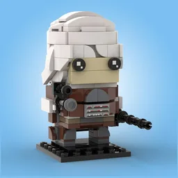Dengar Bounty Hunter Empire Strikes Back MOC Brickheadz