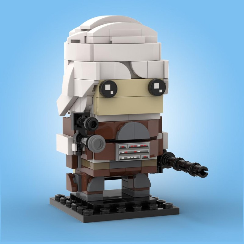 Lego Dengar Bounty Hunter Empire Strikes Back MOC Brickheadz
