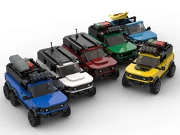Built Tough Bronco - Set of Six Colors