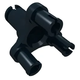 Technic Wheel Hub 3 Pin / Black