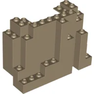 Rock Panel Rectangular 4 x 10 x 6 / Dark Tan
