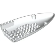 Aircraft Fuselage Curved Forward 8 x 16 Bottom / White
