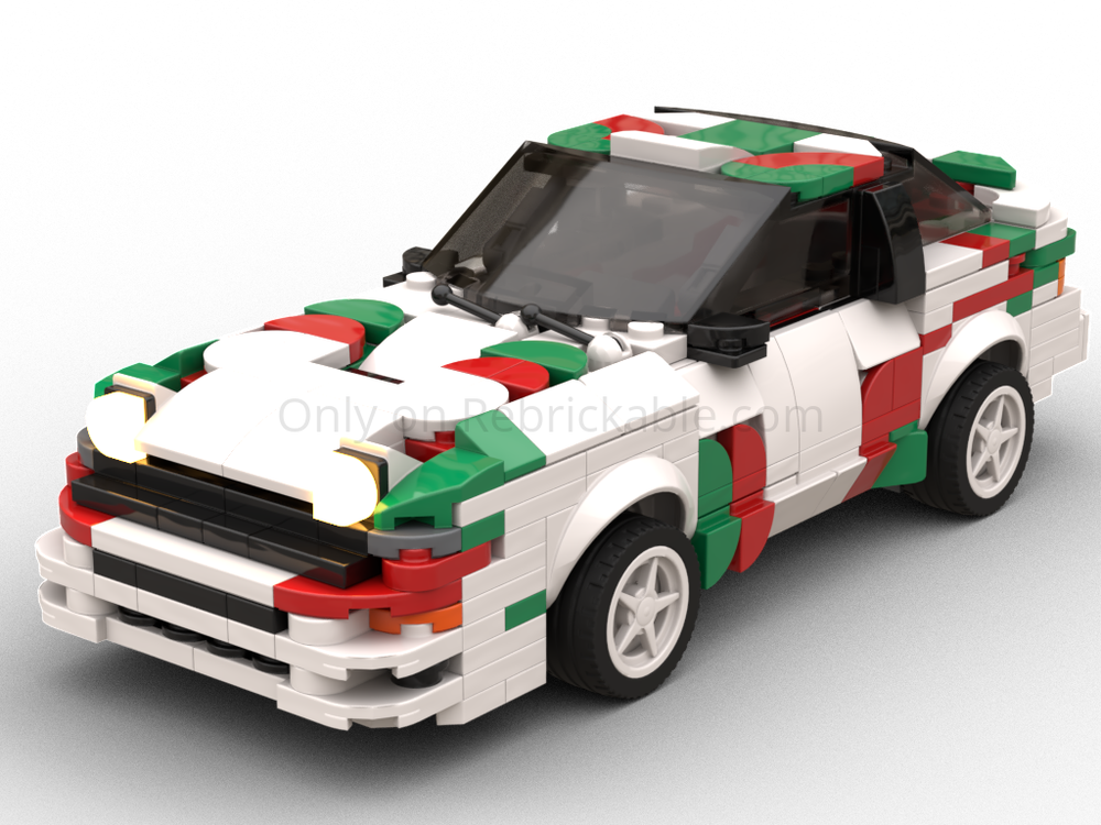 Lego Toyota Celica-KANKKUNEN's 1993 GT-Four (5th Gen/ST-185) /'Nemesis' (LiTE compatible, Celica series)