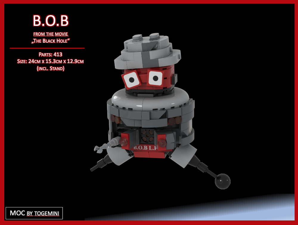 Lego BOB (aka B.O.B) - from "The Black Hole"