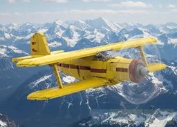 Biplane Beechcraft Staggerwing Model 17