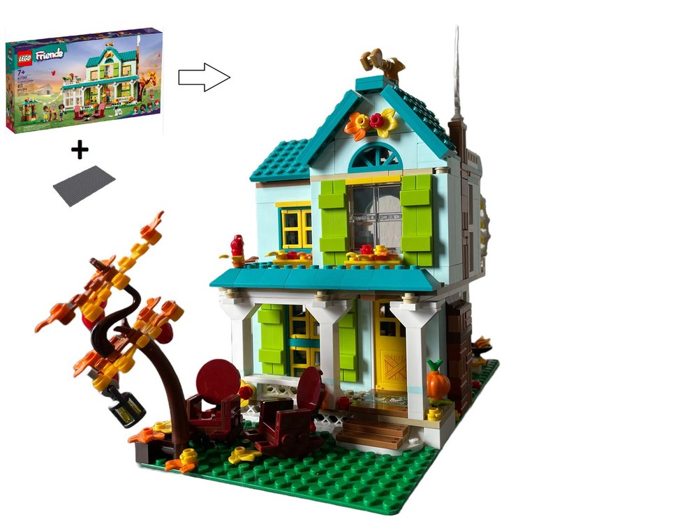 Lego Autumn's House Modular Alternate Build (41730)