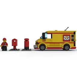Medium Panel Mail Van - LM