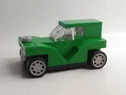 Vintage Green Car (MOC)