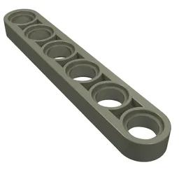 Technic Beam 1 x 6 Thin / Dark Gray