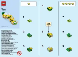 Monthly Mini Model Build Set - 2019 02 February, Caterpillar polybag