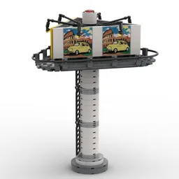 3 sided billboard