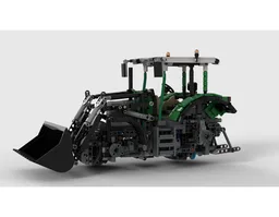 Fendt 600 tractor with front loader