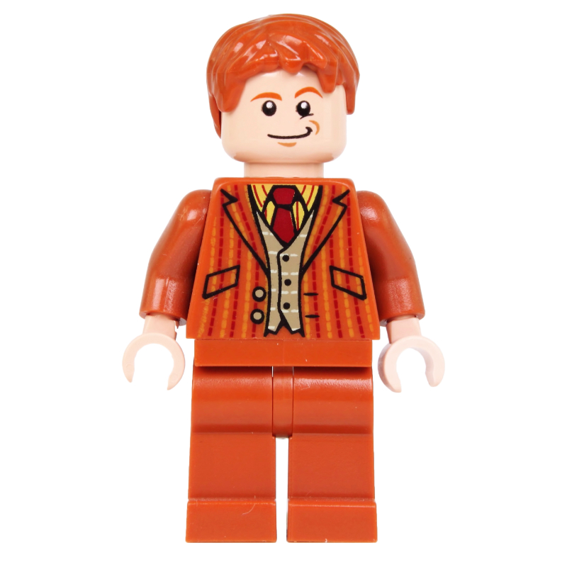 Lego Fred / George Weasley in Dark Orange Suit
