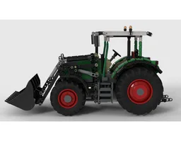 Fendt 600 tractor with front loader