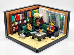 Cabin Den Diorama