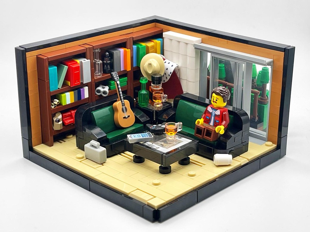 Lego Cabin Den Diorama