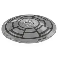 Dish 10 x 10 Inverted [Radar] with Black Circles/Cockpit Print