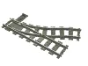 Vehicle Track, Train, 9V Switch Point Left / Dark Gray