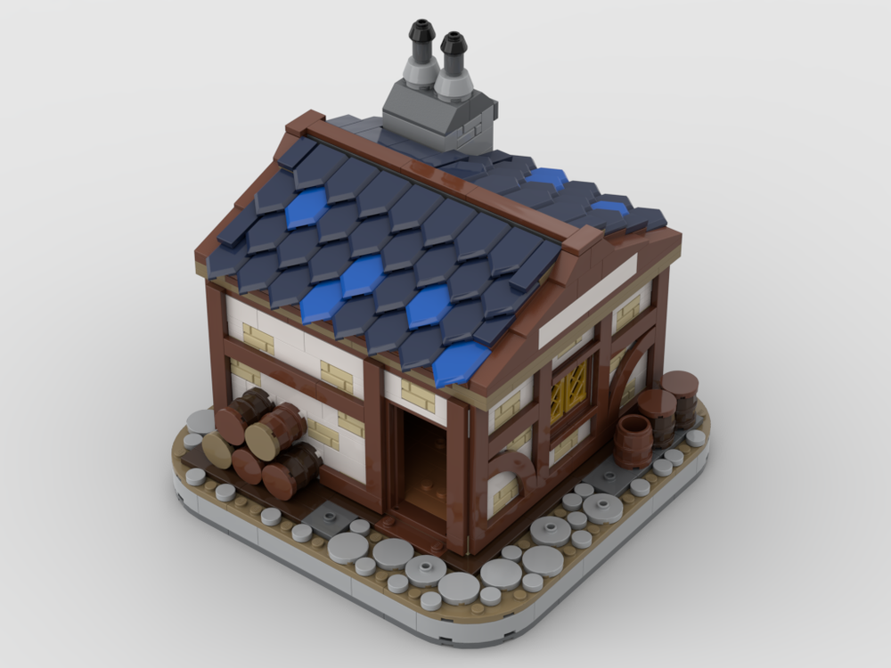 Lego Medieval Castle: Brewery