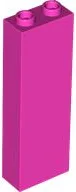 Brick 1 x 2 x 5 / Dark Pink