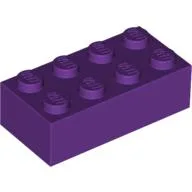 Brick 2 x 4 / Purple